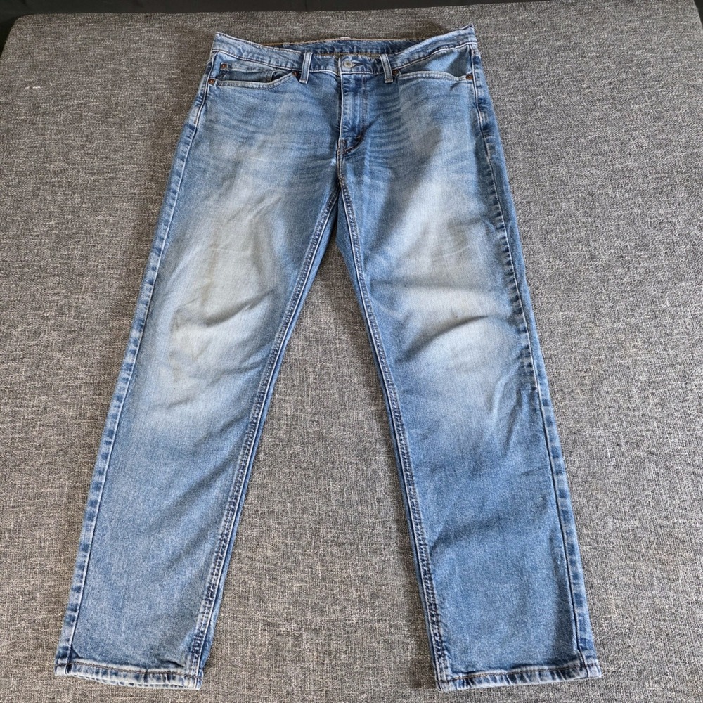 Levi 541 Athletic Taper Jeans Mens 35x28 Medium Wash Blue Denim 18181-0014